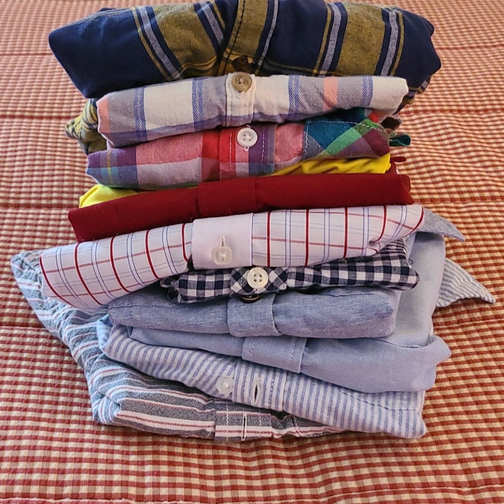 SOLD...11pc Mixed Shirt Set